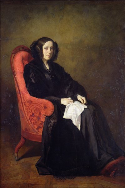 Porträt von Madame Poullain-Dumesnil, 1842 von Thomas Couture